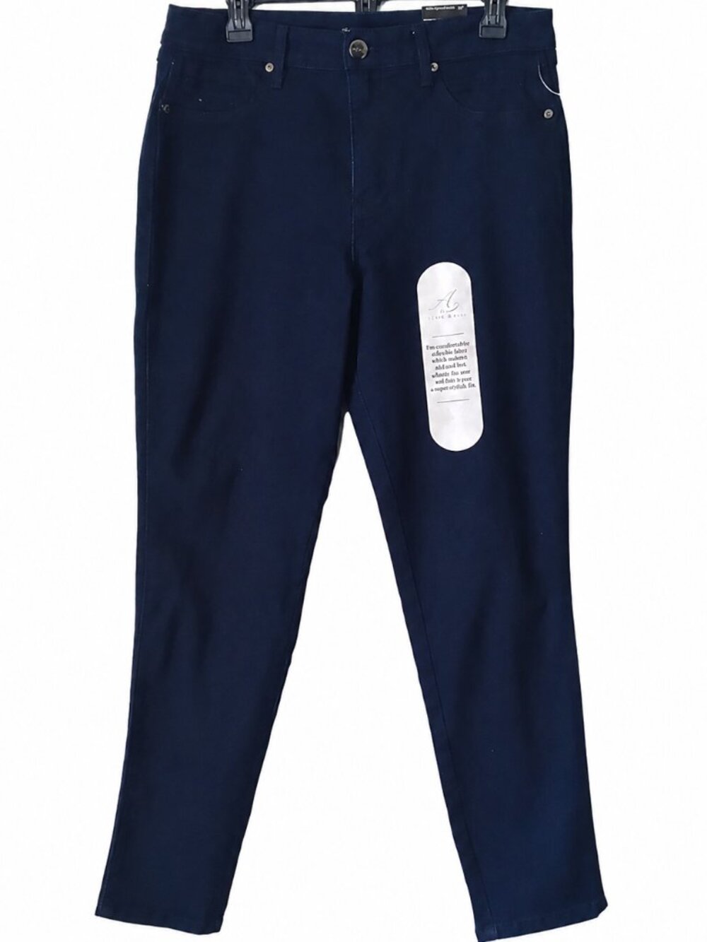 NEW size 12 denim jeans. "Super Stretchy Denim". "Super High Rise Skinny" pants.